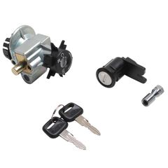 CONTACTEUR A CLE SCOOT ADAPTABLE PEUGEOT 50 SPEEDFIGHT 1, TREKKER (AVEC SERRURE DE SELLE) -QUALITE PREMIUM-