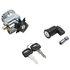 CONTACTEUR A CLE SCOOT ADAPTABLE PEUGEOT 50 SPEEDFIGHT 2, TKR 2004+, VIVACITY (AVEC SERRURE DE SELLE) -QUALITE PREMIUM-