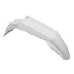 GARDE BOUE AV 50 A BOITE ADAPTABLE RIEJU 50 MRT 2009+2021, MRT ENDURO 2009+2021, MRT PRO 2009+2021, MRT SM 2009+2021 BLANC BRILL