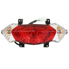 FEU ARRIERE SCOOT ADAPTABLE PEUGEOT 50 KISBEE, STREETZONE AVEC CLIGNOTANTS (OEM: 778462) -P2R-