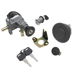 CONTACTEUR A CLE SCOOT ADAPTABLE SCOOT 50 CHINOIS 4T 12 POUCES QT9, QT8-BAOTIAN 50 BT49QT 4T 12 POUCES 2006+ 5FILS (AVEC SERRURE