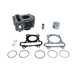 CYLINDRE SCOOT ADAPTABLE PEUGEOT 50 KISBEE 4T 2010+ - SYM 50 FIDDLE 2 4T (DIAM 39 mm - AXE DE PISTON 13 mm) -P2R-