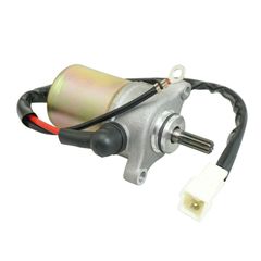 DEMARREUR SCOOT ADAPTABLE MBK 50 OVETTO 4T 2008+, NITRO 4T 2014+ - YAMAHA 50 NEOS 4T 2008+, AEROX 4T 2014+ (LONGUEUR ENGRENAGE 2