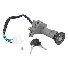CONTACTEUR A CLE SCOOT ADAPTABLE PEUGEOT 50-125 TWEET 4T - SYM 50-125 FIDDLE 2, FIDDLE 3, ORBIT 1, 2 (5 FICHES) -P2R-