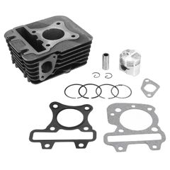 CYLINDRE SCOOT ADAPTABLE PIAGGIO 50 ZIP S 4T 2018+, LIBERTY 3V 4T 2017+, VESPA PRIMAVERA 4T 2017+ (3 SOUPAPES) (OEM: 1A010757) -