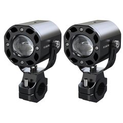 FEU ADDITIONNEL UNIVERSEL ECOBENE KD168 LED ORIENTABLE 12V 50W ALU CNC TELECOMMANDE SANS FIL INCLUSE PAIRE