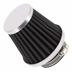 FILTRE A AIR TYPE KN CHROME FIXATION DROITE DIAM 42 mm -P2R-