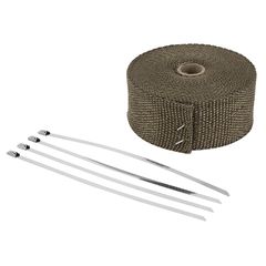 BANDE THERMIQUE ISOLANTE MARRON LONGUEUR 10 M LARGEUR 50 mm LIVREE 4 ATTACHES