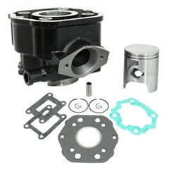 CYLINDRE 50 A BOITE ADAPTABLE DERBI 50 SENDA 1996+2005, GPR-GILERA 50 SMT 2000+2005, RCR (MOTEUR DERBI EURO 2) -P2R FONTE PREMIU