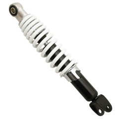 AMORTISSEUR SCOOT ADAPTABLE MBK 50 NITRO, OVETTO 2T - YAMAHA 50 AEROX, NEOS 2T - APRILIA 50 SR - MALAGUTI 50 F12 BLANC (REGLABLE