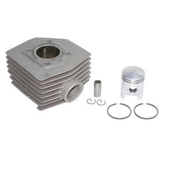 CYLINDRE CYCLO ADAPTABLE MBK 51 AIR (AV10) (VENDU SANS JOINT) -ALU NIKASIL P2R-