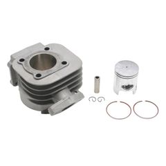 CYLINDRE SCOOT ADAPTABLE MBK 50 BOOSTER, STUNT-YAMAHA 50 BWS, SLIDER -P2R ALU NIKASIL-