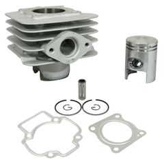 CYLINDRE SCOOT ADAPTABLE PIAGGIO 50 ZIP 2T, TYPHOON, LIBERTY 2T- VESPA LX 2T -GILERA 50 STALKER, ICE-APRILIA 50 SR AIR -P2R ALU 