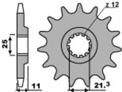 Staal standaard 727 - 520