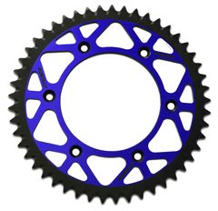 Twin Color Aluminium Ultra-Light Self-Cleaning Hard Anodized Rear Sprocket 270 - 520