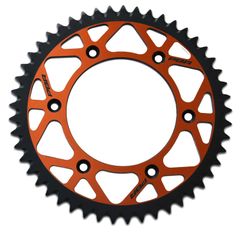 Twin Color Aluminium Ultra-Light Self-Cleaning Hard Anodized Rear Sprocket 899 - 520