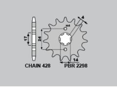 Steel Standard 2298 - 428