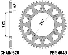 standard steel - 520 48 teeth