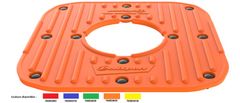 Dreibein-Ersatzgummi orangefarben