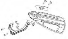Hammer/MX Flow Handguards Mounting Kit