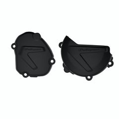 Protections de carters d'embrayage et d'allumage noir