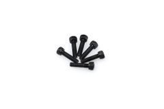 In anodisiertem Schwarz Aluminium Blister 6 Schrauben Allen M5x20mm