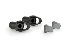 Set Nylon Lichaam Rubber R19 85mm Bout M10 Zwart