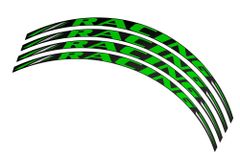 Kleefstoffen In Boog Cirkel Groen