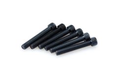 In Geanodiseerd Zwart Blister 6 allen schroeven M8x50mm