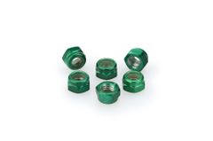 In Geanodiseerd Aluminium Groene Blister 6 moer M5
