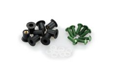 In Geanodiseerd Aluminium Groene Bubbles BLISTER 6 SCHROEVEN M5
