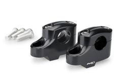Pullback Preto Altura 20mm diâmetro 25mm br Back 16mm