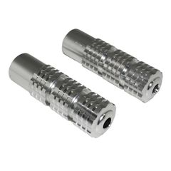 CHROME ALUMINIUM ROUND KNOB