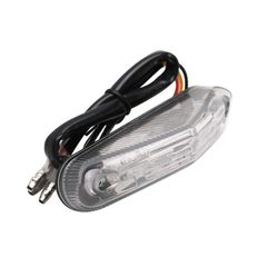 FEU 50 A BOITE - MOTO TRIÂNGULO TRANSPARENTE LEDS PLACA 9 Lg830xL37xH20mm HOMOLOGADO CE