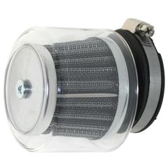 SHA KN CHROME TRANSPARENT CARBU AUSSENMAßE 70mm - LÄNGE 80mm
