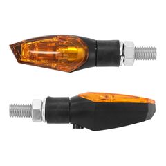 UNIVERSEL XRUN 2 MIT BAU9S ORANGE GLÜHBIRNE - L 59mm - H 20mm 22mm CE-ZERTIFIZIERT PAAR