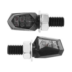 UNIVERSAL XRUN 5 6 LEDS MICRO SMOKE - L 24mm - H 13mm 16mm CE CERTIFIED PAIR