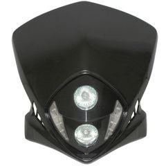 FORK HEAD 50 WITH UNIVERSAL BOX DUKE WHITE LED HALOGEN 2x20W