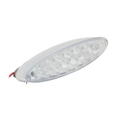 UNIVERSAL LED OVAL CLEAR LIGHT STOP 19 REDS