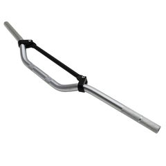 50 A CAIXA CROSS ALU DIÂMETRO 22,2mm L810mm H105mm BARRA DE REFORÇO PRATA