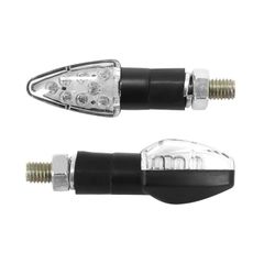 UNIVERSELLE MICRO-PFEIL 8 LEDS TRANSPARENT - L 55mm - H 20mm 23mm CE-ZULASSUNG PAAR