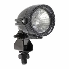 FEU ADDITIONNEL HALOGENE ORIENTABLE DIAM EXT 40mm CARBONE 20W AMPOULE DICHROIQUE 35mm