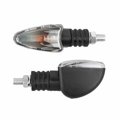 UNIVERSEL FLECHE A AMPOULE BA9S BASE ABS TRANSPARENT - L 79mm - H 28mm 41mm PAIRE