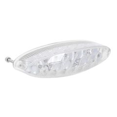 FEU UNIVERSEL A LEDS OVALE TRANSPARENT STOP 16 VERMELHOS - 3 BRANCOS