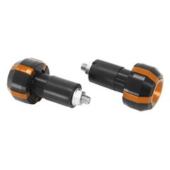 ROLLER END - GOLD DIAM 17 mm PAIR