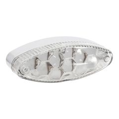FEU UNIVERSEL A LEDS OVALE TRANSPARENT 2 FUNÇÕES STOP 9 VERMELHOS
