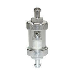 CYLINDRICAL ALU DIAM 6mm TRANSPARENT - SILVER