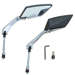 SCOOT X - RUN2 CARBONE MAT PAIRE TIGE DIAM 8mm L90mm