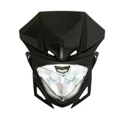 FORK HEAD 50 WITH UNIVERSAL BOX RR8 - CHROME WHITE LEDS