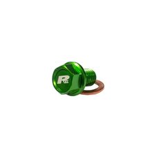 Magnetic Drain Bolt (Green) [M10x15mmx1.25]